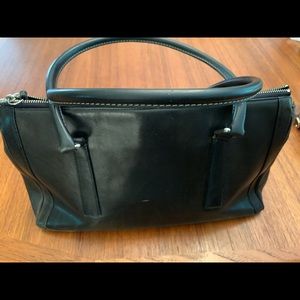 Black Leather Coach Purse